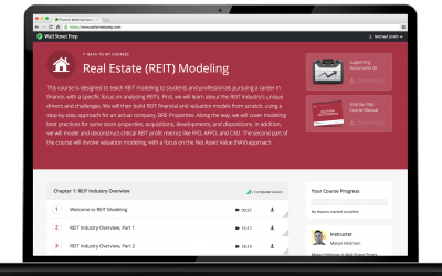 Wall Street Prep – Real Estate (REIT) Modeling