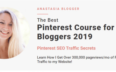 Anastasia Blogger – Pinterest SEO Traffic Secrets 2019