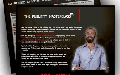 Andrew O´Brien – The Publicity MasterClass