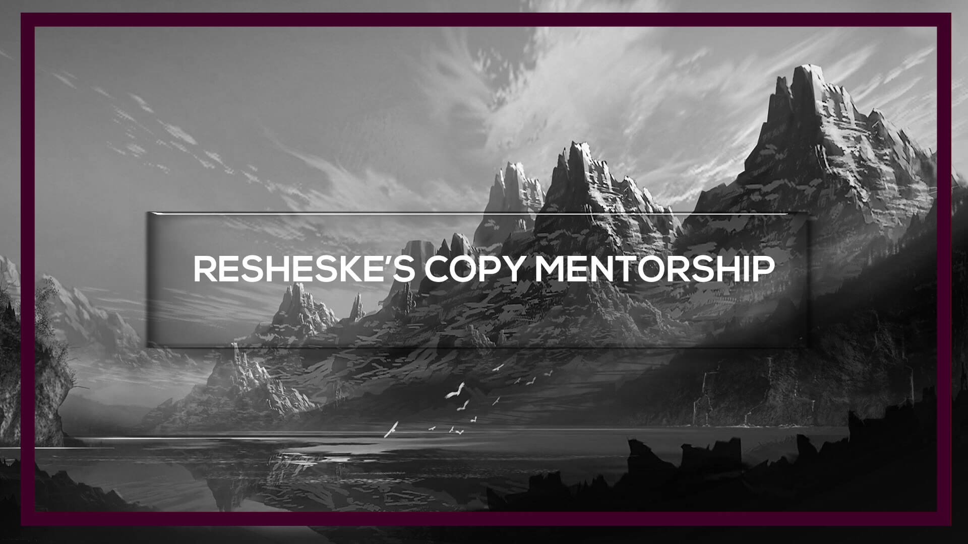 Lukas Resheske - Copywriting Mentorship Program