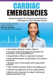 Marcia Gamaly – Cardiac Emergencies