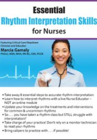 Marcia Gamaly – Essential Rhythm Interpretation Skills for Nurses Download