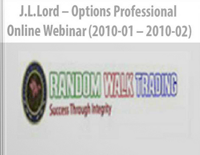 Random Walk Trading - Options Professional Online Webinar 